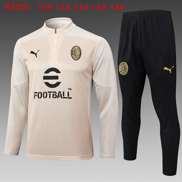 Ninos Sudadera De Training AC Milan 2025-2026 Amarillo 5